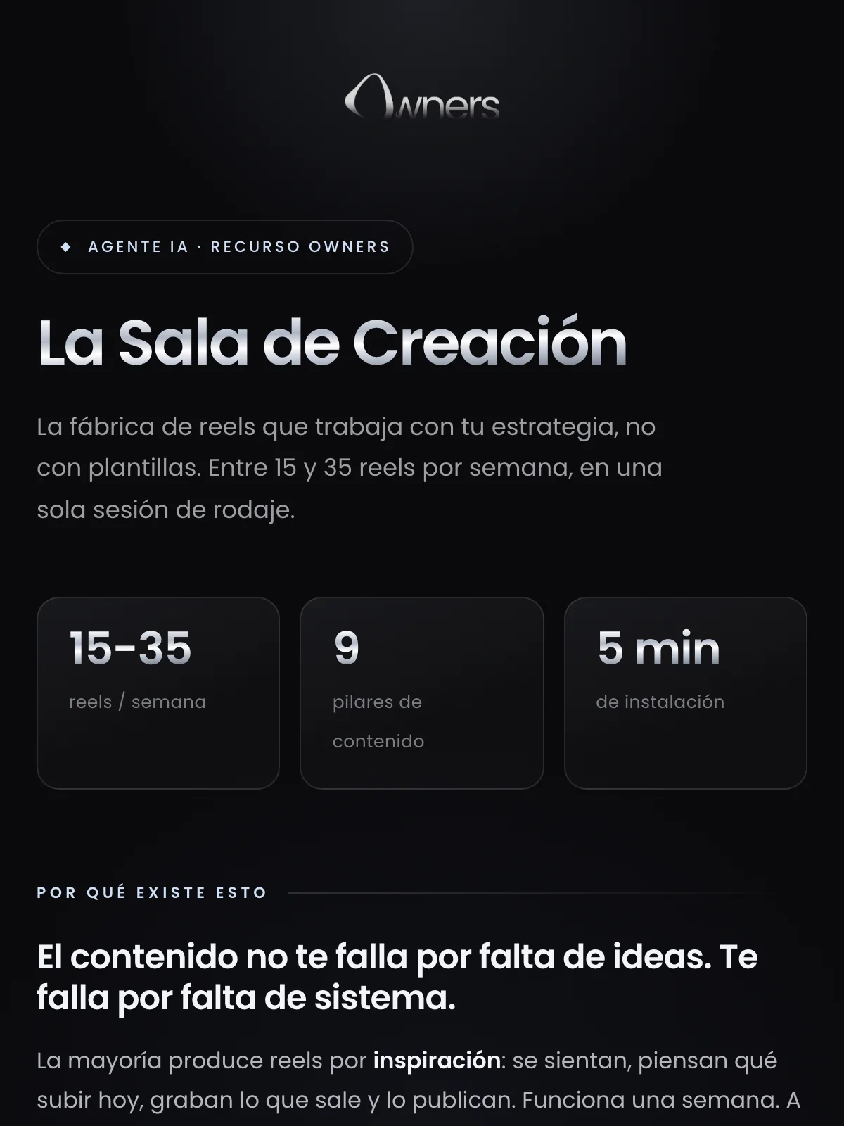 Sala de Creación